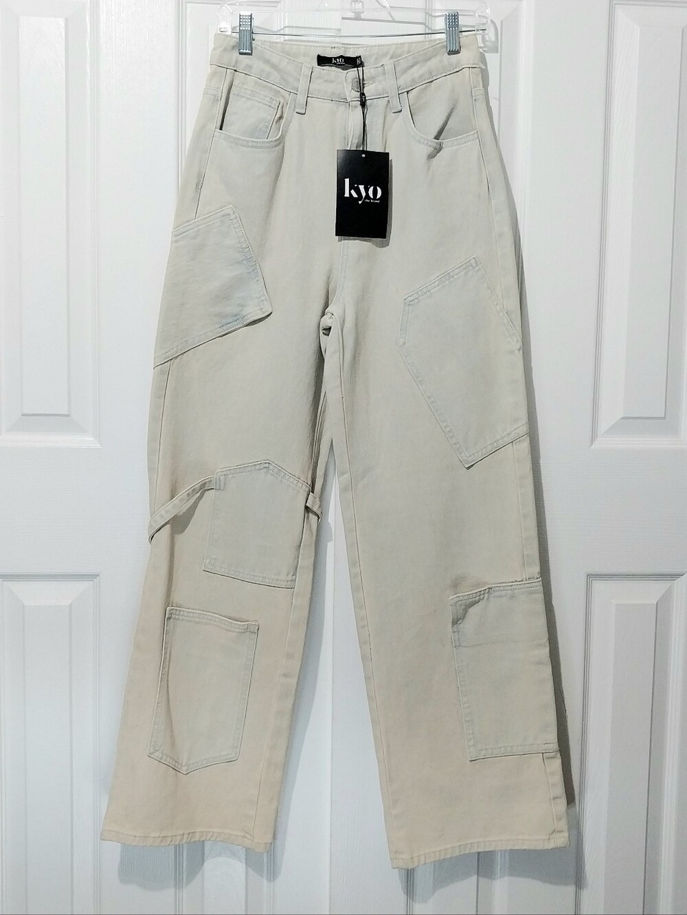 Kyo Utility Wide Leg Jeans, NWT Size 6